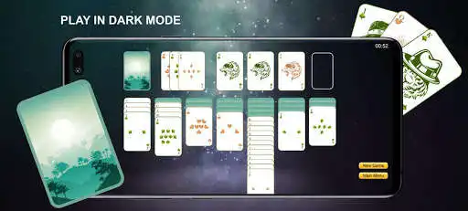 Play Solitaire Clubs Town - Fancy Solitaire Card Game as an online game Solitaire Clubs Town - Fancy Solitaire Card Game with UptoPlay