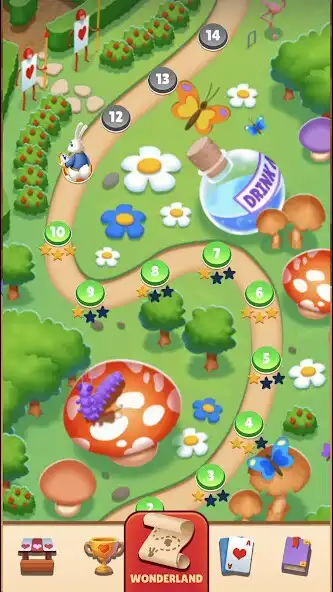 Play Solitaire Coloring Wonderland  and enjoy Solitaire Coloring Wonderland with UptoPlay