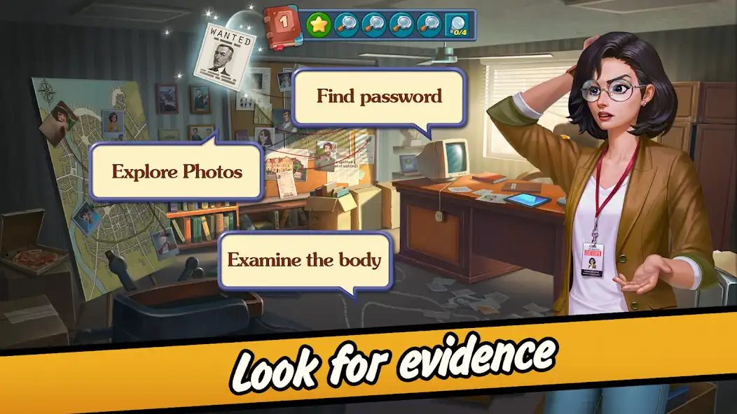 Play Solitaire Crime Stories as an online game Solitaire Crime Stories with UptoPlay