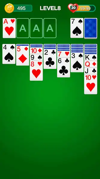 Play Solitaire Deluxe 2022  and enjoy Solitaire Deluxe 2022 with UptoPlay