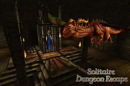 Play Solitaire Dungeon Escape as an online game Solitaire Dungeon Escape with UptoPlay