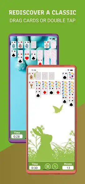 Play Solitaire - Easter as an online game Solitaire - Easter with UptoPlay