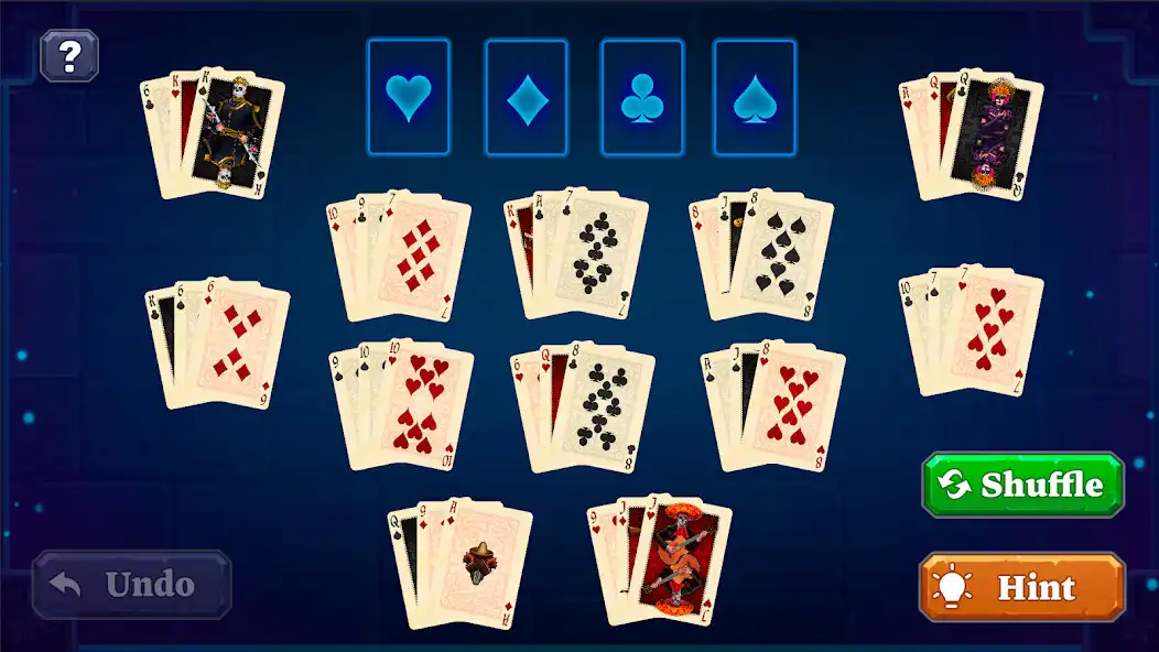 Play Solitaire Fan  and enjoy Solitaire Fan with UptoPlay