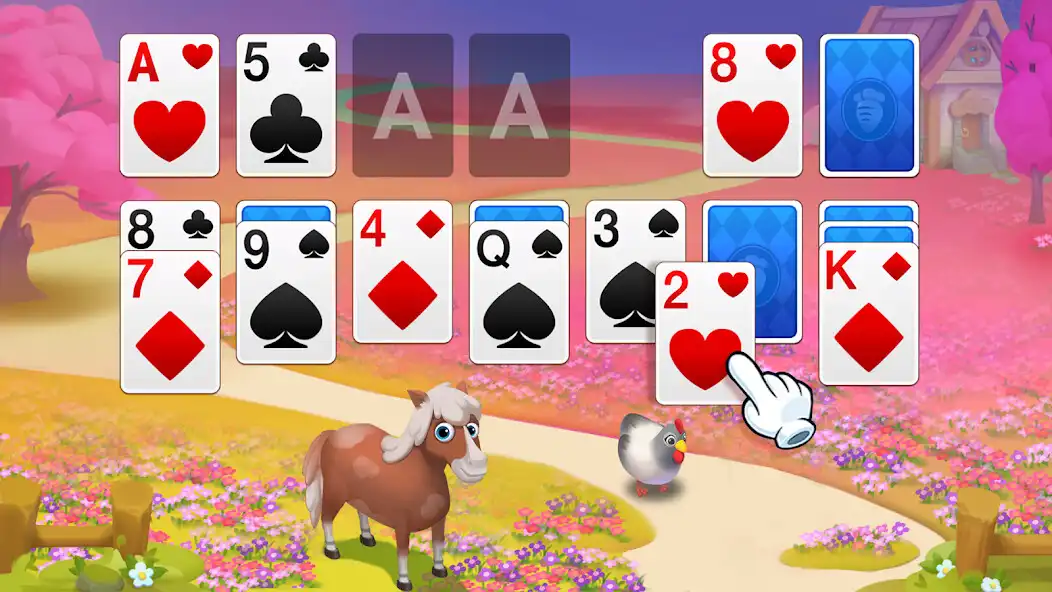 Play Solitaire Farm: Card Games2023 as an online game Solitaire Farm: Card Games2023 with UptoPlay