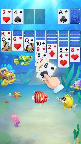 Play Solitaire Fish - Card Games as an online game Solitaire Fish - Card Games with UptoPlay
