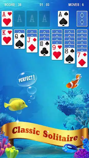 Play Solitaire - Fish  and enjoy Solitaire - Fish with UptoPlay