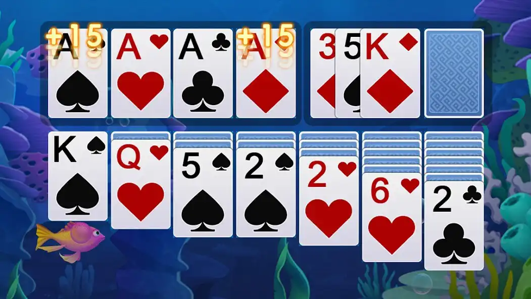 Play Solitaire Fish World-OceanTrip  and enjoy Solitaire Fish World-OceanTrip with UptoPlay