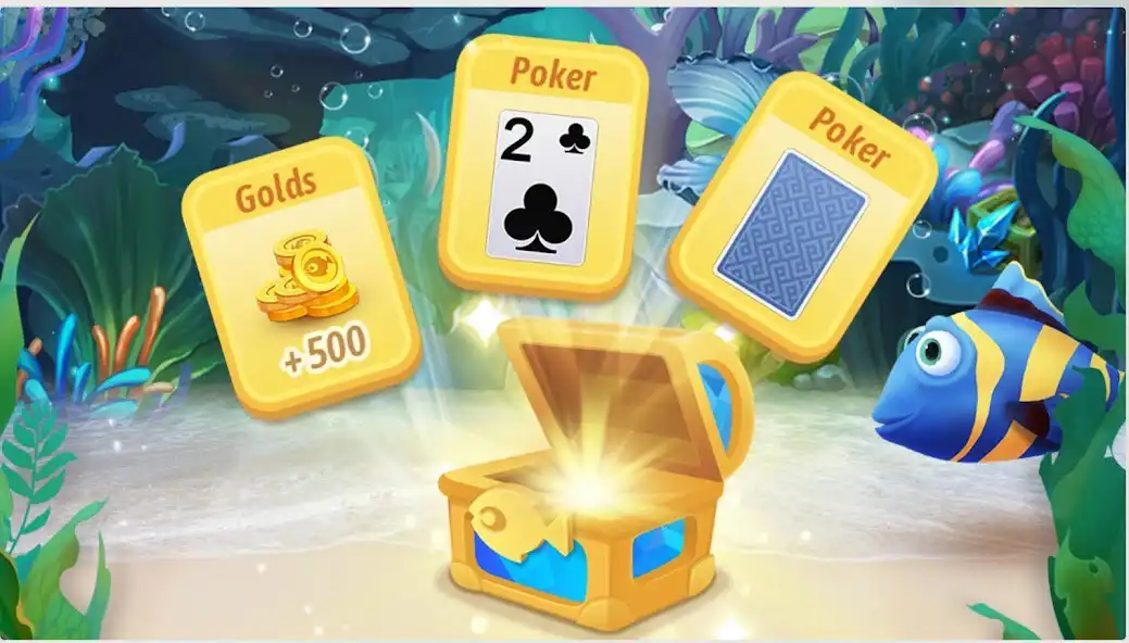 Play Solitaire Fish World-OceanTrip as an online game Solitaire Fish World-OceanTrip with UptoPlay