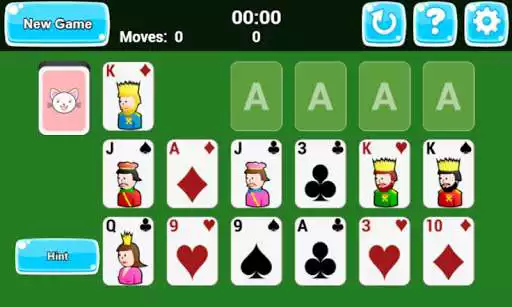 Play Solitaire Fortune as an online game Solitaire Fortune with UptoPlay