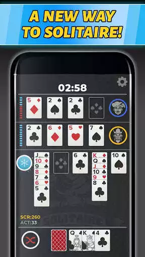 Play Solitaire Freeze War  and enjoy Solitaire Freeze War with UptoPlay