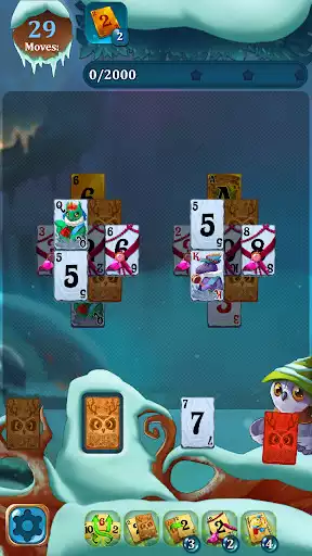Play Solitaire: Frozen Dream Forest  and enjoy Solitaire: Frozen Dream Forest with UptoPlay