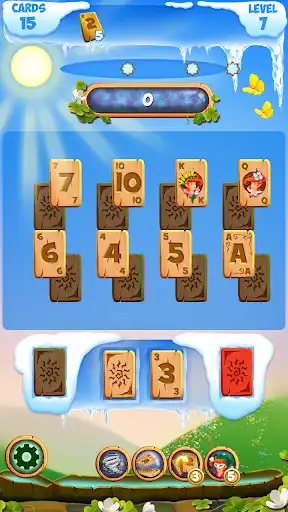 Play Solitaire: Frozen Fairy Tales  and enjoy Solitaire: Frozen Fairy Tales with UptoPlay