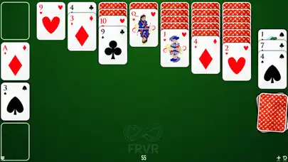 Play Solitaire FRVR as an online game Solitaire FRVR with UptoPlay
