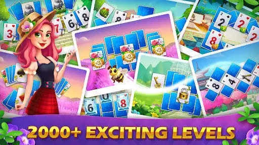Play Solitaire Garden - Card Games as an online game Solitaire Garden - Card Games with UptoPlay