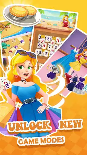 Play Solitaire Girl Dress Up!