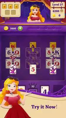 Play Solitaire Girl Dress Up!