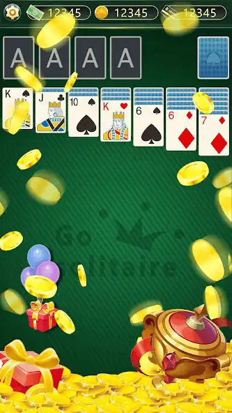Play Solitaire Go as an online game Solitaire Go with UptoPlay
