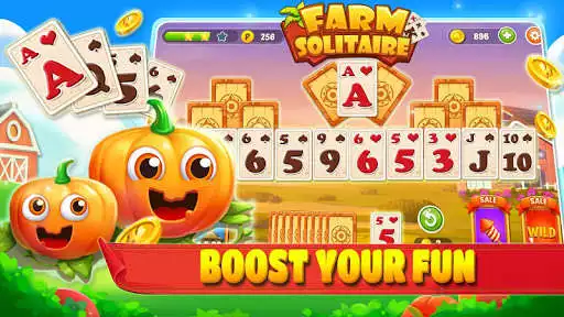 Play Solitaire Idle Farm as an online game Solitaire Idle Farm with UptoPlay