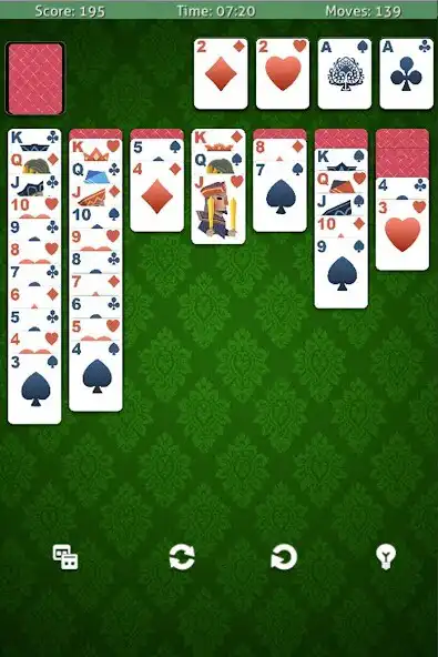 Play Solitaire Klondike 2018 Free Cards Game as an online game Solitaire Klondike 2018 Free Cards Game with UptoPlay