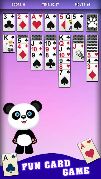 Play Solitaire Klondike Panda  and enjoy Solitaire Klondike Panda with UptoPlay