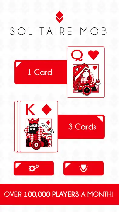 Play Solitaire - Klondike Redstone as an online game Solitaire - Klondike Redstone with UptoPlay