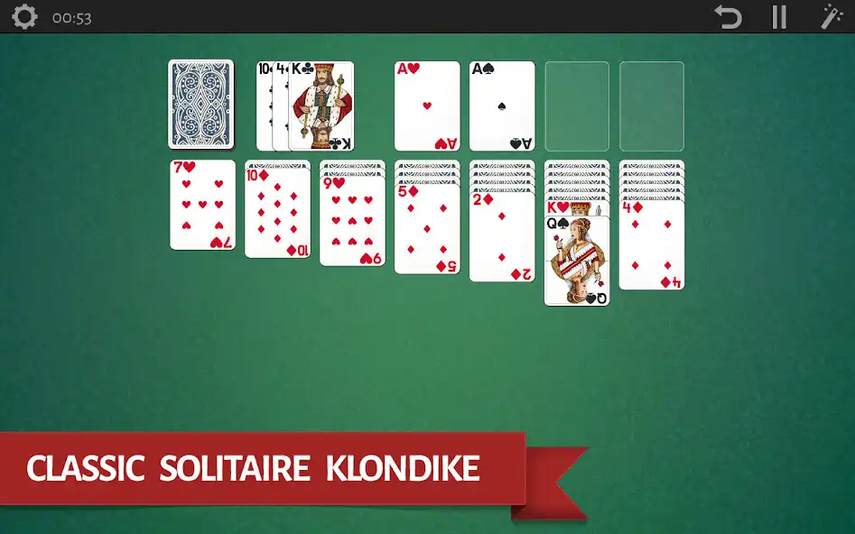 Play Solitaire Klondike - solitaire collection  and enjoy Solitaire Klondike - solitaire collection with UptoPlay