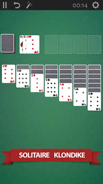 Play Solitaire Klondike - solitaire collection as an online game Solitaire Klondike - solitaire collection with UptoPlay