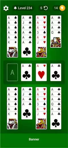 Play Solitaire: Levels Challenge  and enjoy Solitaire: Levels Challenge with UptoPlay