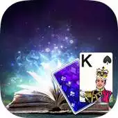 Free play online Solitaire Magic book Theme APK