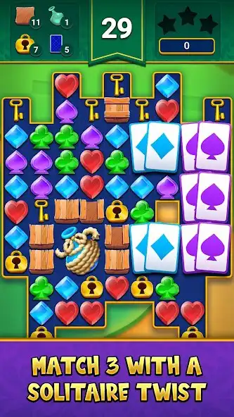 Play Solitaire Match 3  and enjoy Solitaire Match 3 with UptoPlay