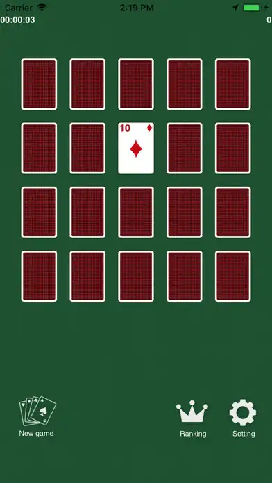 Play Solitaire / Memoria20 as an online game Solitaire / Memoria20 with UptoPlay