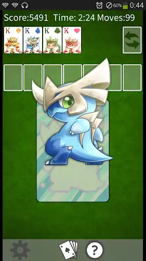 Play Solitaire Monsters as an online game Solitaire Monsters with UptoPlay