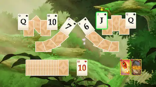 Play Solitaire: Mystic Forest  and enjoy Solitaire: Mystic Forest with UptoPlay