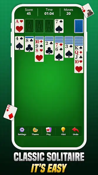 Play Solitaire - Offline  Classic  and enjoy Solitaire - Offline  Classic with UptoPlay