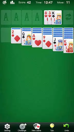 Play Solitaire Online-the most popular card game  and enjoy Solitaire Online-the most popular card game with UptoPlay