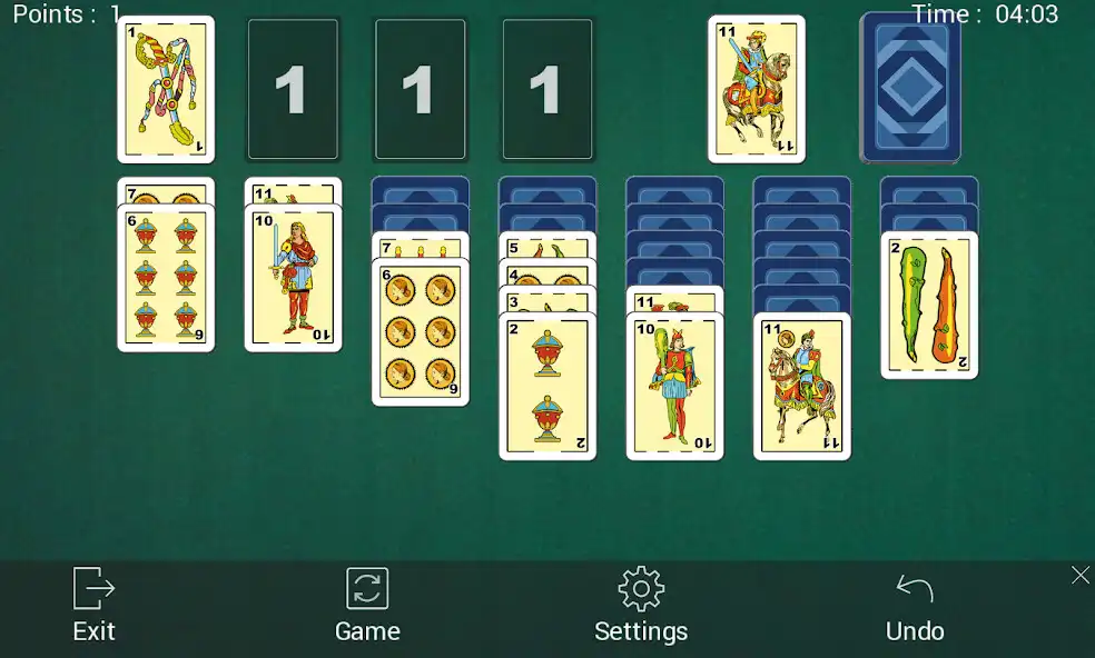 Play Solitaire pack as an online game Solitaire pack with UptoPlay