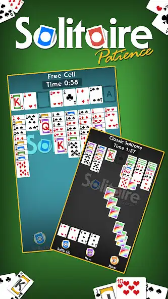 Play Solitaire Patience as an online game Solitaire Patience with UptoPlay
