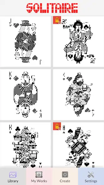 Play Solitaire Pixel Art  and enjoy Solitaire Pixel Art with UptoPlay