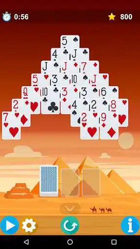 Play Solitaire - Pyramid Classic as an online game online Solitaire - Pyramid Classic with UptoPlay com.manateetwins.solitaire_pyramide.android Play Solitaire - Pyramid Classic as an online game Solitaire - Pyramid Classic with UptoPlay