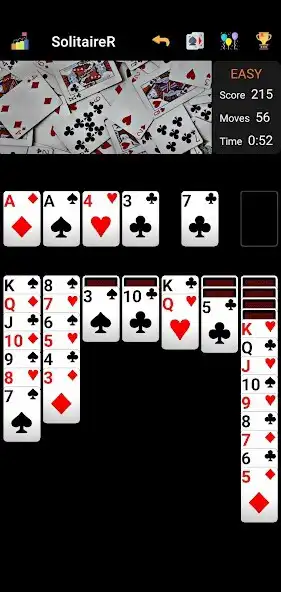 Play SolitaireR - Card and Shuffle as an online game SolitaireR - Card and Shuffle with UptoPlay