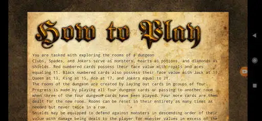 Play Solitaire RPG as an online game Solitaire RPG with UptoPlay