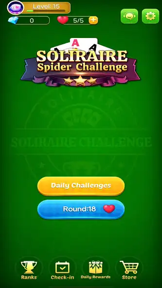 Play Solitaire: Spider Challenge  and enjoy Solitaire: Spider Challenge with UptoPlay