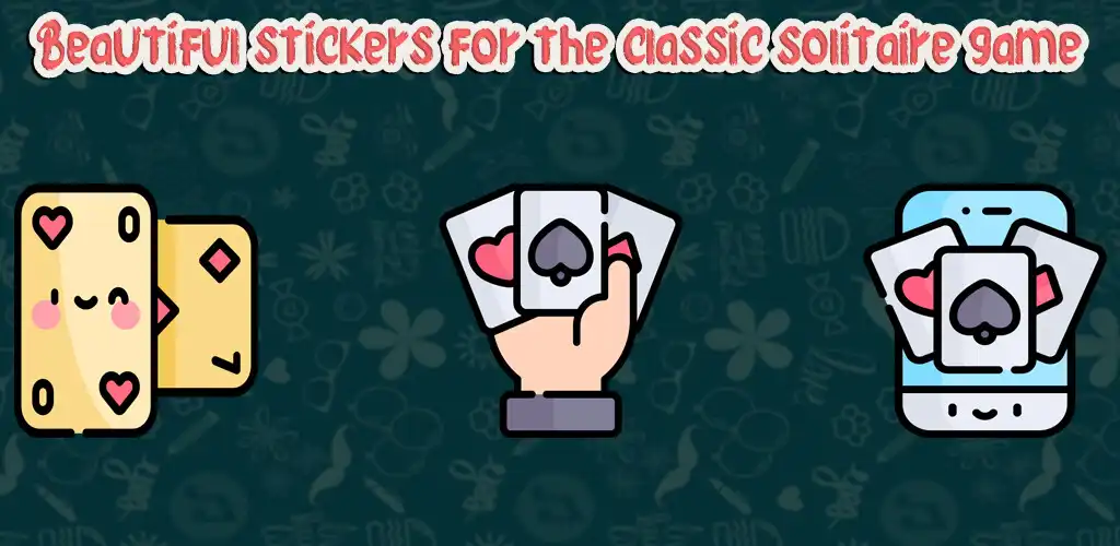 Play Solitaire Stickers For Whatsap  and enjoy Solitaire Stickers For Whatsap with UptoPlay