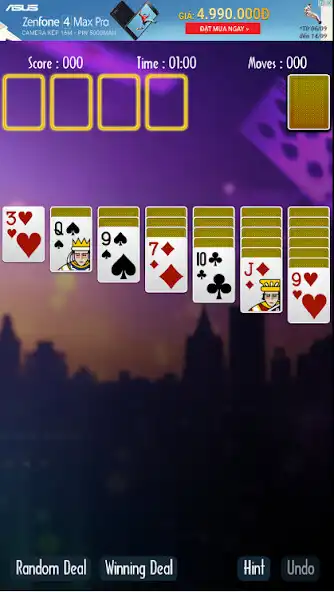 Play Solitaire Super Blue  and enjoy Solitaire Super Blue with UptoPlay
