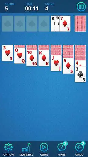 Play Solitaire Timeless as an online game Solitaire Timeless with UptoPlay