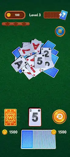 Play Solitaire Tri-Peaks 3D - Classic Card Game Puzzle as an online game Solitaire Tri-Peaks 3D - Classic Card Game Puzzle with UptoPlay