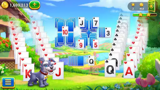 Play Solitaire TriPeaks: Garden  and enjoy Solitaire TriPeaks: Garden with UptoPlay