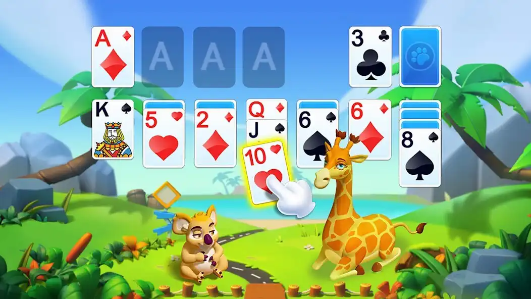 Play Solitaire - Wild Park as an online game Solitaire - Wild Park with UptoPlay