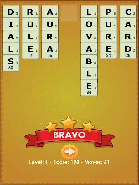 Play Solitaire Words  and enjoy Solitaire Words with UptoPlay
