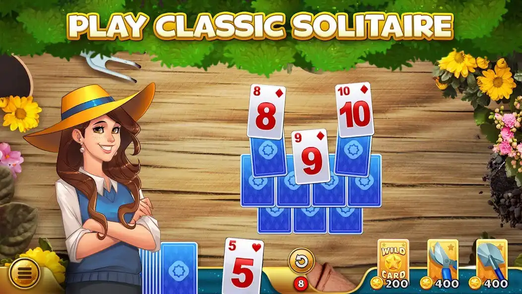 Play Solitales: Garden  Solitaire Card Game in One  and enjoy Solitales: Garden  Solitaire Card Game in One with UptoPlay